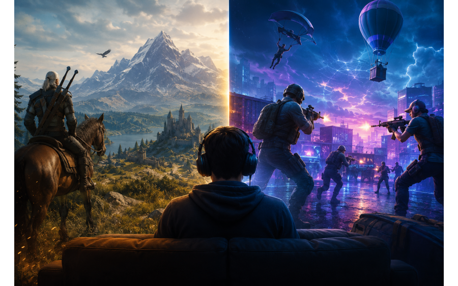 Single-Player or Multiplayer? Which Type of Game Is Right for You?