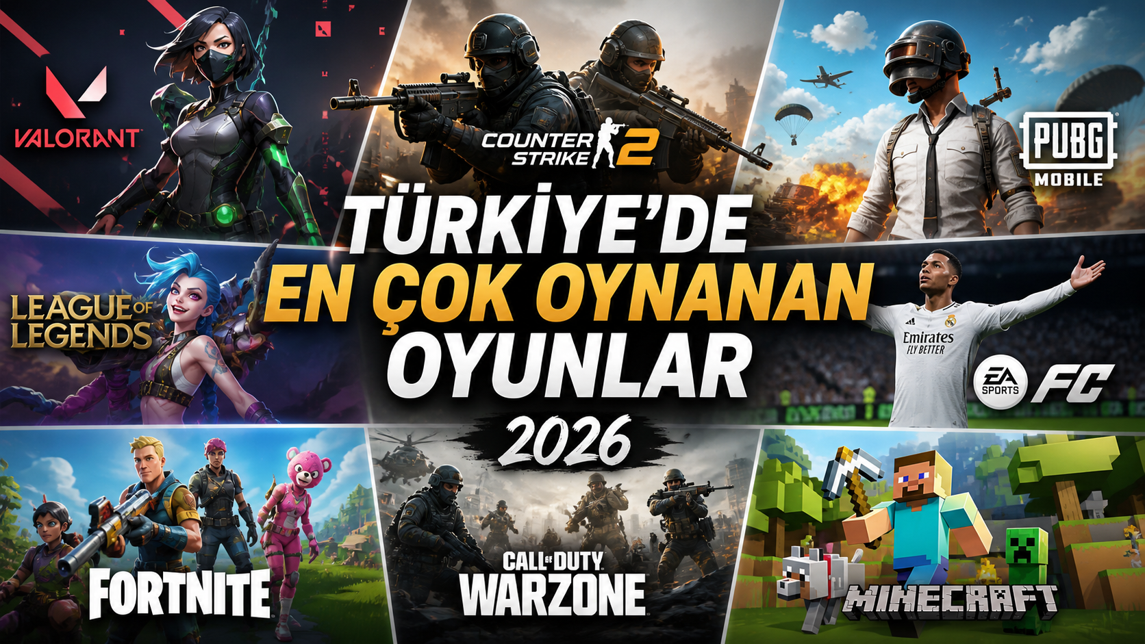 Most Played Games in Turkey (2026 Updated List)