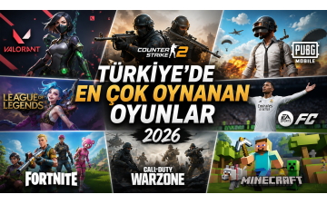 Most Played Games in Turkey (2026 Updated List)