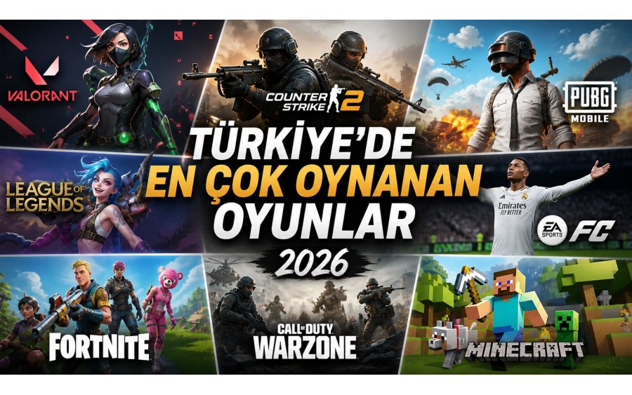 Most Played Games in Turkey (2026 Updated List)