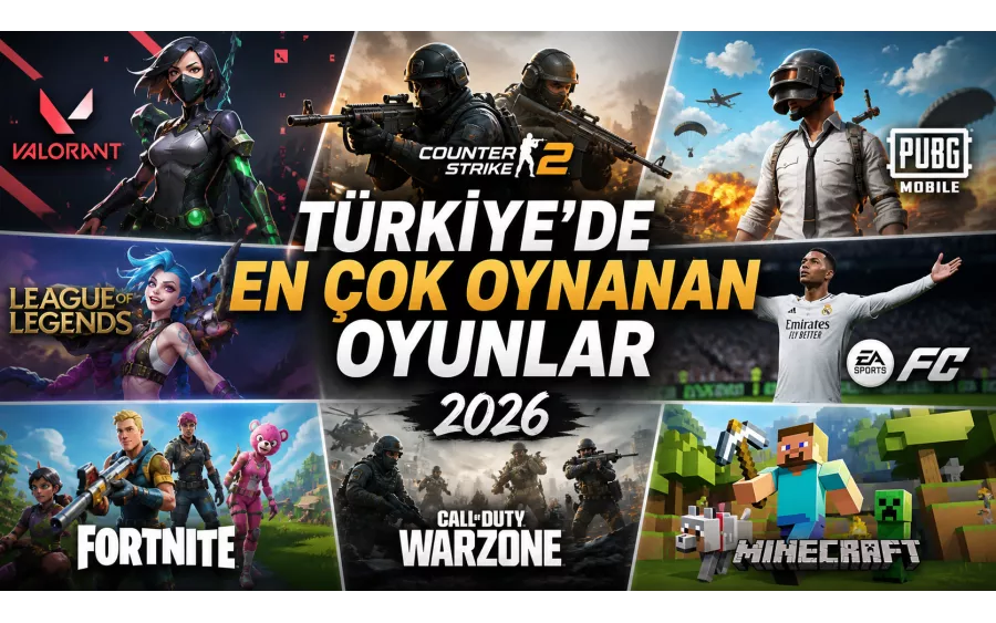 Most Played Games in Turkey (2026 Updated List)1