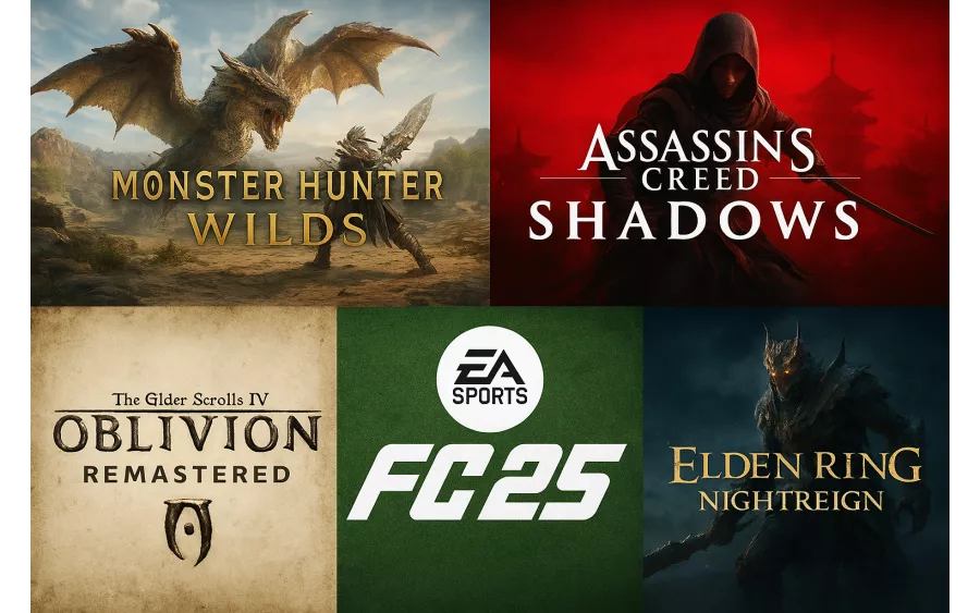 Sales Champions in Computer Games of 20251