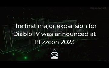 The first major expansion for Diablo IV was announced at Blizzcon 2023!