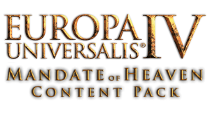 Europa Universalis IV: Mandate of Heaven -Content Pack