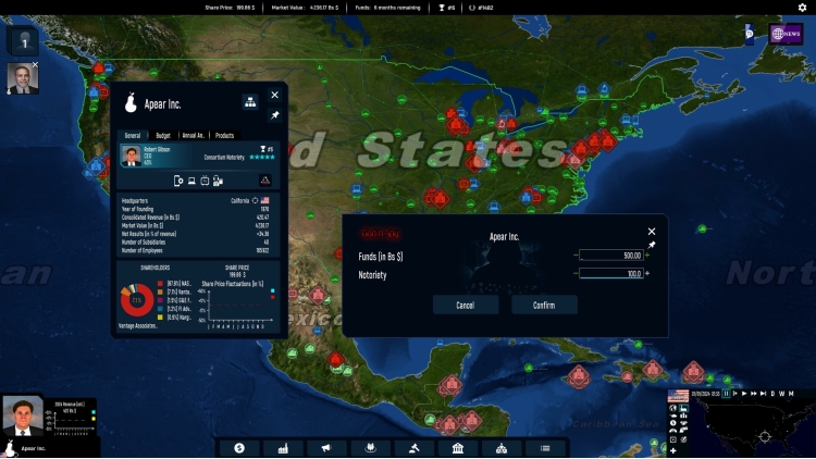 Geo-Political Simulator 5 - God'n Spy Add-on
