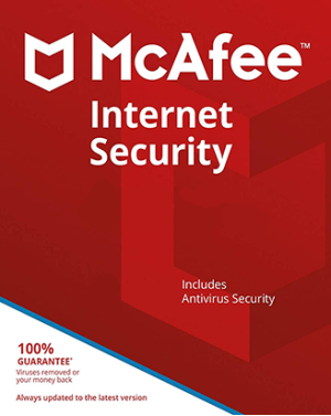 McAfee Internet Security 3-PC 1 year