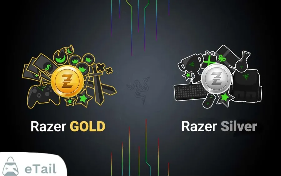 Razer Gold & Silver - Virtual Wallet, Loyalty Rewards for Gamers