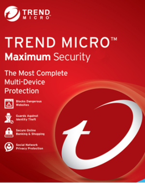 Trend Micro Maximum Security 5-Desktop 2 year