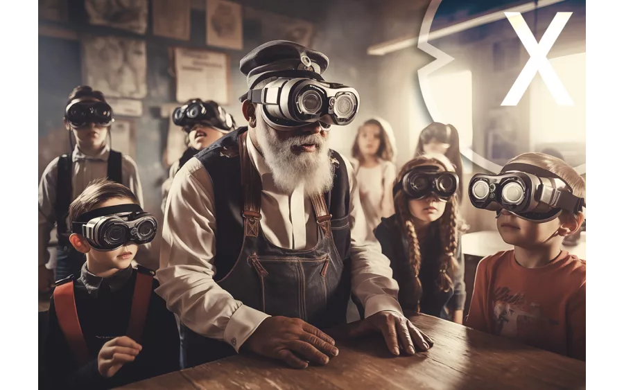 "VR Goggles Explore the New Frontiers of Technology"