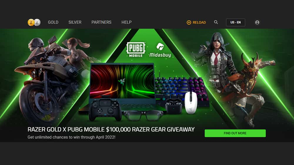 Free Fire - Compra con Razer Gold