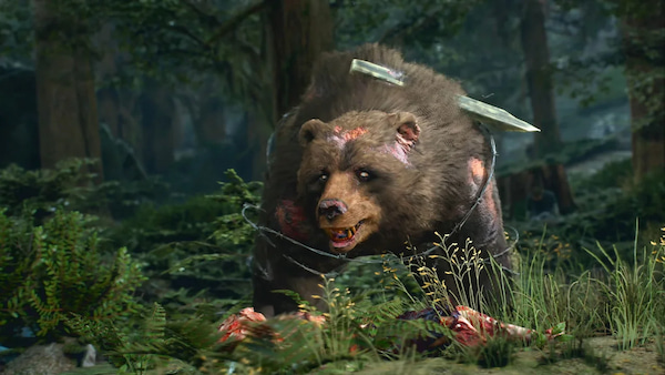 A zombie bear named Rager from Days Gone video game