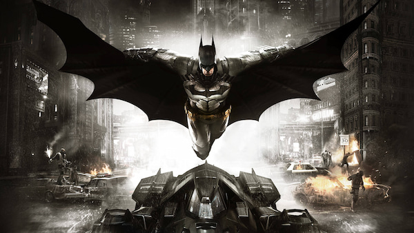 A cover image of the game Batman: Arkham Knight