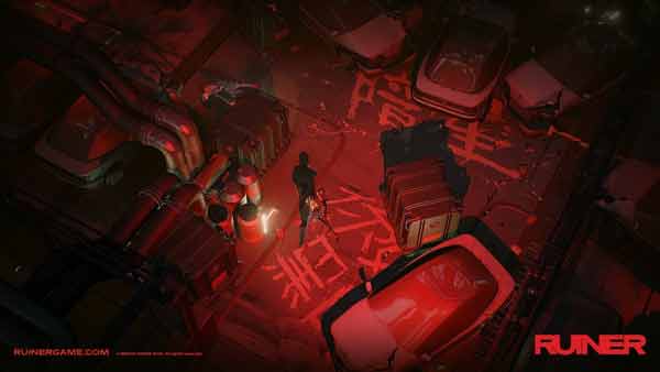 An image from RUINER video game.