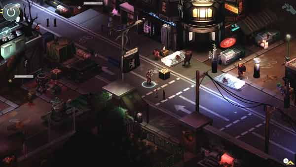 An image from Shadowrun video game.