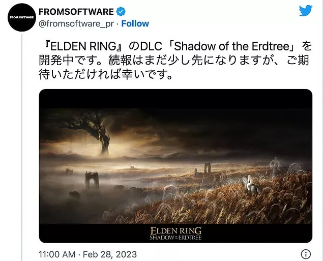 Elden Ring terá DLC Shadow of the Erdtree com foco em Miquella