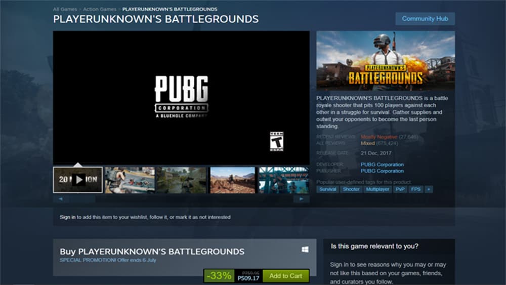 What is Pubg?
